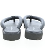 TOSHINOSUKE TAKEGAHARA（トシノスケ　タケガハラ）サンダル 黒 サイズ:24cm レディース/2200639168135