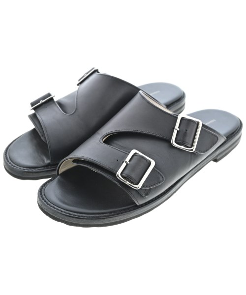 TOSHINOSUKE TAKEGAHARA(トシノスケ　タケガハラ)サンダル 黒 サイズ:23cm/2200651395014