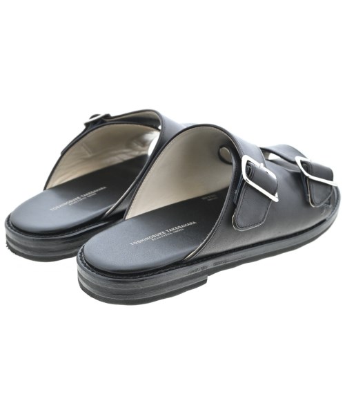 TOSHINOSUKE TAKEGAHARA（トシノスケ　タケガハラ）サンダル 黒 サイズ:23cm レディース/2200651395014