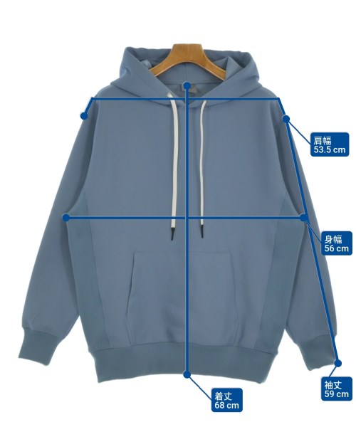 UNITED ARROWS GOLF（ユナイテッドアローズゴルフ）パーカー 青 サイズ:M メンズ/2200667283046