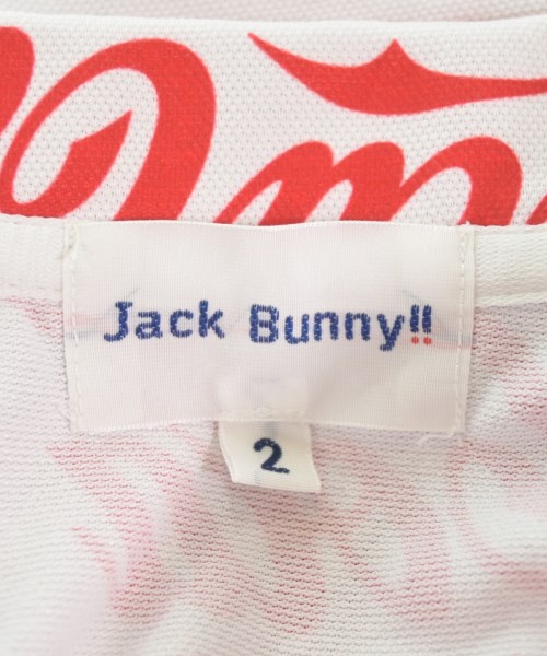 Jack Bunny!! by PEARLY GATES（ジャックバニーバイパーリーゲイツ）ポロシャツ 白 サイズ:2(M位) レディース/2200611752024