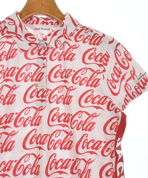 Jack Bunny!! by PEARLY GATES（ジャックバニーバイパーリーゲイツ）ポロシャツ 白 サイズ:2(M位) レディース/2200611752024