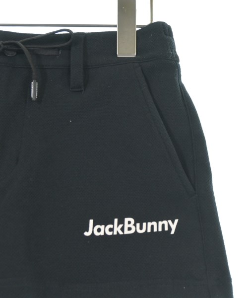 Jack Bunny!! by PEARLY GATES（ジャックバニーバイパーリーゲイツ）ショートパンツ 黒 サイズ:0(S位) レディース/2200674932029