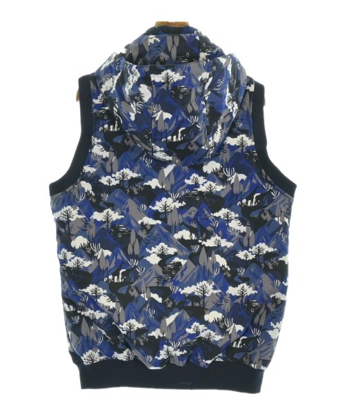 Jack Bunny!! by PEARLY GATES（ジャックバニーバイパーリーゲイツ）ダウンジャケット/ダウンベスト 青 サイズ:4(XL位) レディース/2200670772032