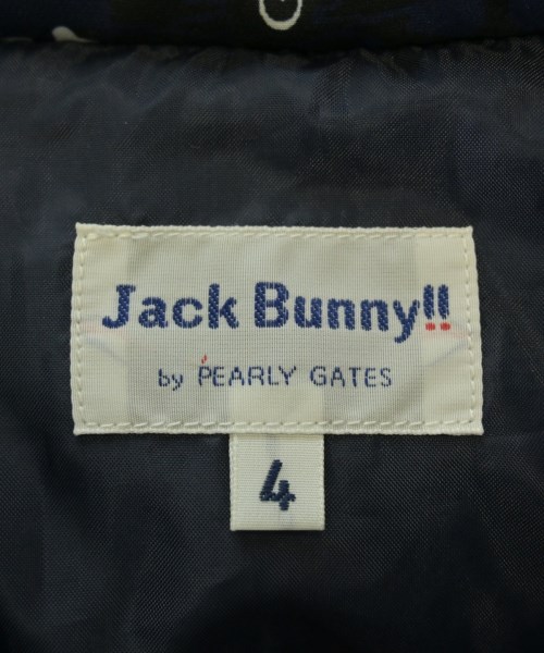 Jack Bunny!! by PEARLY GATES（ジャックバニーバイパーリーゲイツ）ダウンジャケット/ダウンベスト 青 サイズ:4(XL位) レディース/2200670772032