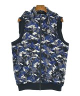 Jack Bunny!! by PEARLY GATES（ジャックバニーバイパーリーゲイツ）ダウンジャケット/ダウンベスト 青 サイズ:4(XL位) レディース/2200670772032