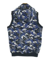 Jack Bunny!! by PEARLY GATES（ジャックバニーバイパーリーゲイツ）ダウンジャケット/ダウンベスト 青 サイズ:4(XL位) レディース/2200670772032