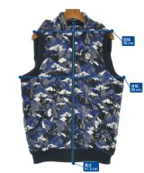 Jack Bunny!! by PEARLY GATES（ジャックバニーバイパーリーゲイツ）ダウンジャケット/ダウンベスト 青 サイズ:4(XL位) レディース/2200670772032