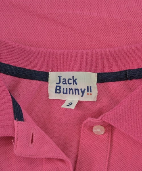 Jack Bunny!! by PEARLY GATES（ジャックバニーバイパーリーゲイツ）ポロシャツ ピンク サイズ:2(M位) レディース/2200684523033