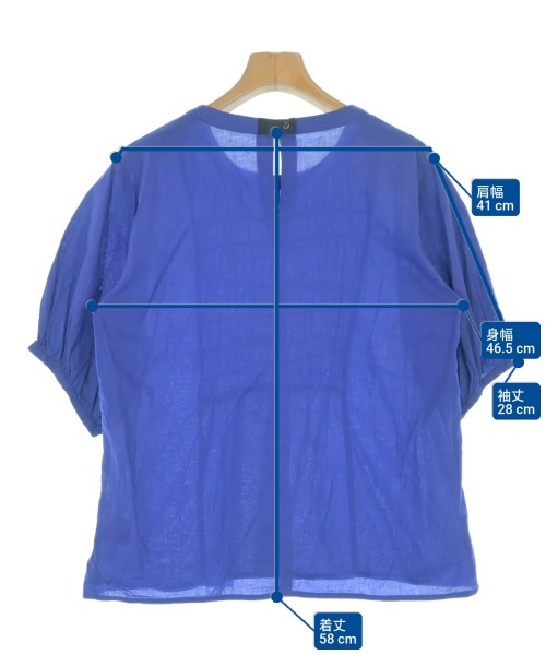 NOLLEY'S Light（ノーリーズライト）ブラウス 青 サイズ:F レディース/2200630465073