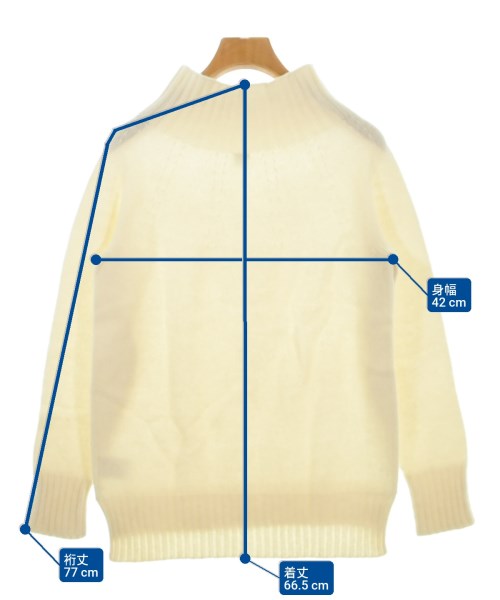 NOLLEY'S Light（ノーリーズライト）ニット・セーター 白 サイズ:38(M位) レディース/2200636906105