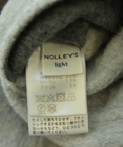 NOLLEY'S Light（ノーリーズライト）ひざ丈スカート グレー サイズ:38(M位) レディース/2200624986041