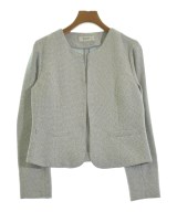 NOLLEY'S Light（ノーリーズライト）ノーカラージャケット グレー サイズ:40(M位) レディース/2200631114017