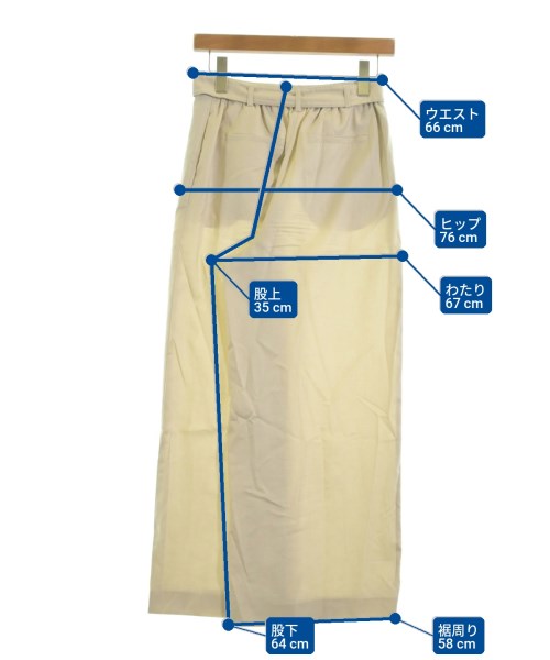 NOLLEY'S Light（ノーリーズライト）スラックス ベージュ サイズ:38(M位) レディース/2200618062089