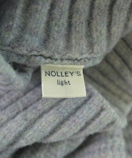 NOLLEY'S Light（ノーリーズライト）ニット・セーター 紫 サイズ:38(M位) レディース/2200671332037