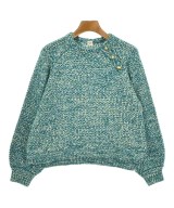 NOLLEY'S Light（ノーリーズライト）ニット・セーター 緑 サイズ:38(M位) レディース/2200669779035