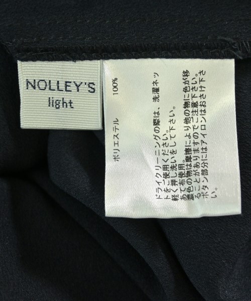 NOLLEY'S Light（ノーリーズライト）ブラウス 紺 サイズ:38(M位) レディース/2200672700040