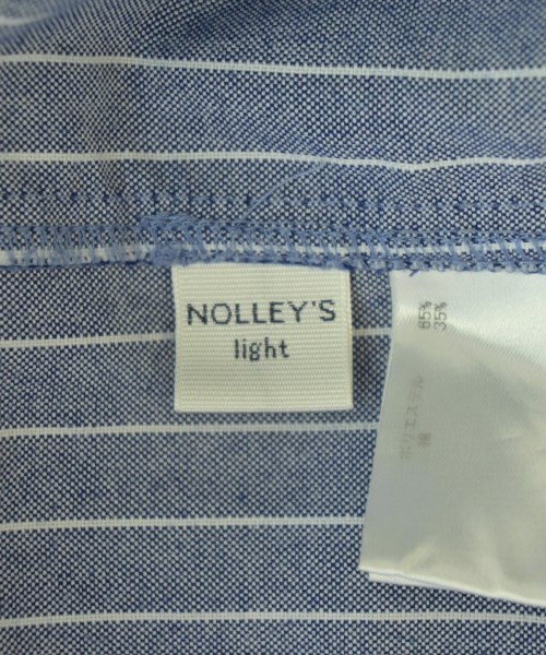NOLLEY'S Light（ノーリーズライト）カジュアルシャツ 紺 サイズ:38(M位) レディース/2200680846044