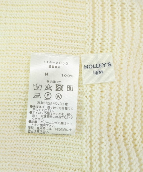 NOLLEY'S Light（ノーリーズライト）カーディガン 白 サイズ:F レディース/2200696826160