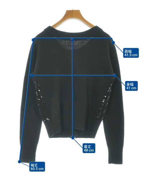 NOLLEY'S Light（ノーリーズライト）カーディガン 黒 サイズ:F レディース/2200654855034