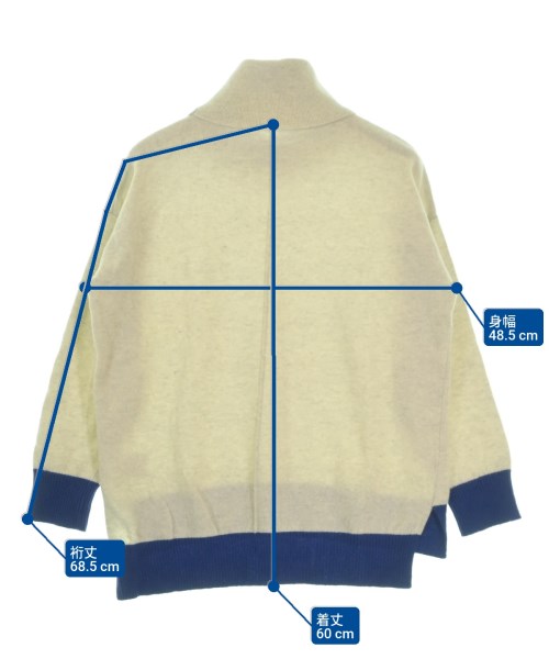 NOLLEY'S Light（ノーリーズライト）ニット・セーター グレー サイズ:F レディース/2200657285166