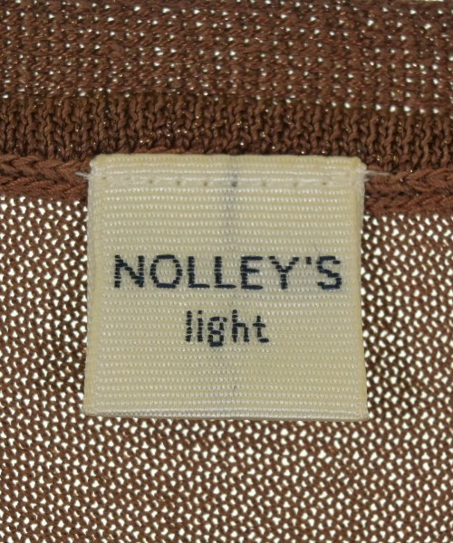 NOLLEY'S Light（ノーリーズライト）ニット・セーター 茶 サイズ:38(M位) レディース/2200713378160
