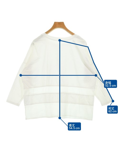 NOLLEY'S Light（ノーリーズライト）Tシャツ・カットソー 白 サイズ:F レディース/2200713378184