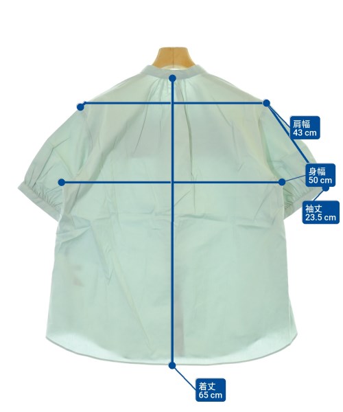 NOLLEY'S Light（ノーリーズライト）ブラウス 緑 サイズ:38(M位) レディース/2200650115033