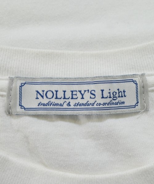 NOLLEY'S Light（ノーリーズライト）Tシャツ・カットソー 白 サイズ:M メンズ/2200641648267