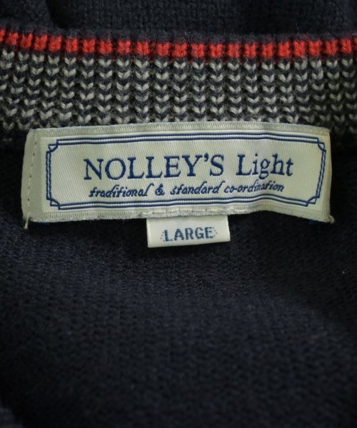 NOLLEY'S Light（ノーリーズライト）ニット・セーター 紺 サイズ:L メンズ/2200703344182