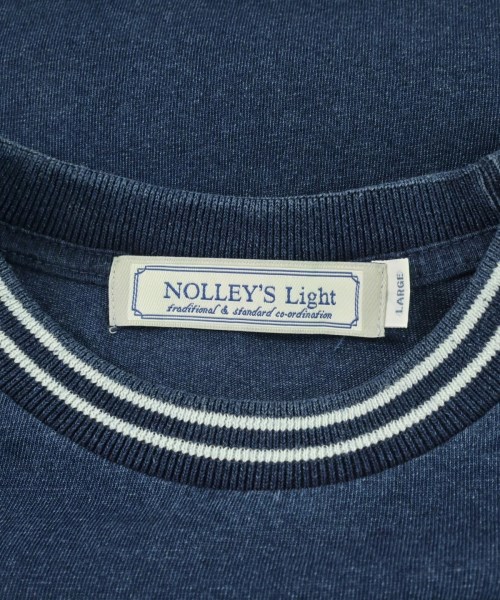 NOLLEY'S Light（ノーリーズライト）Tシャツ・カットソー 青 サイズ:L メンズ/2200703344236