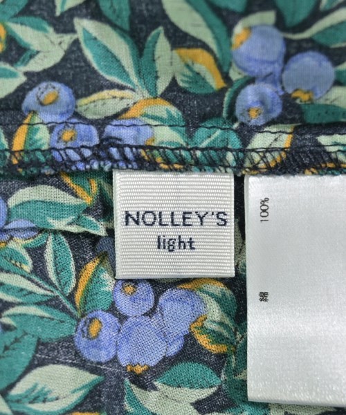 NOLLEY'S Light（ノーリーズライト）ブラウス 緑 サイズ:38(M位) レディース/2200719443060