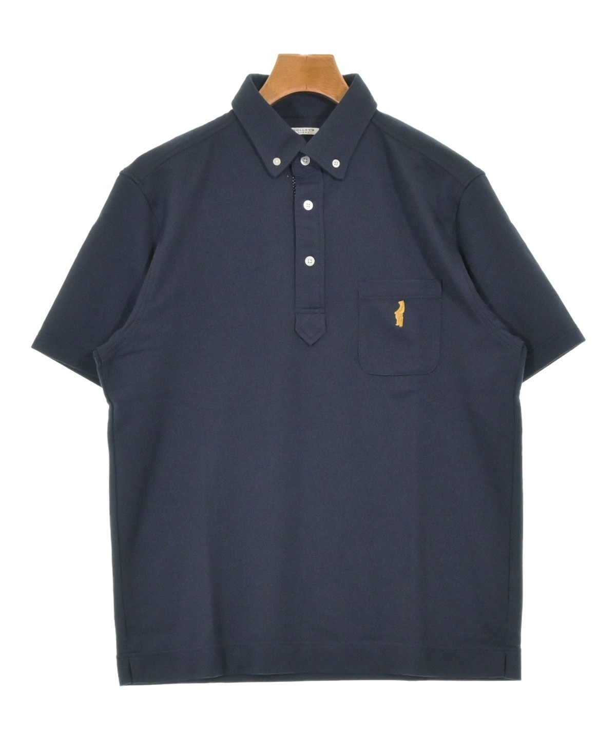 dairiku 19ss night life ポロシャツ 美品 NOLLEY'S Light（ノーリーズライト）ポロシャツ 紺 サイズ:L メンズ