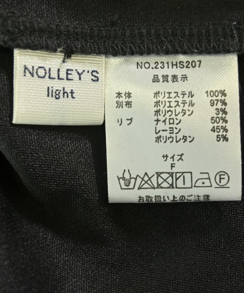 NOLLEY'S Light（ノーリーズライト）ブラウス 黒 サイズ:F レディース/2200692563045