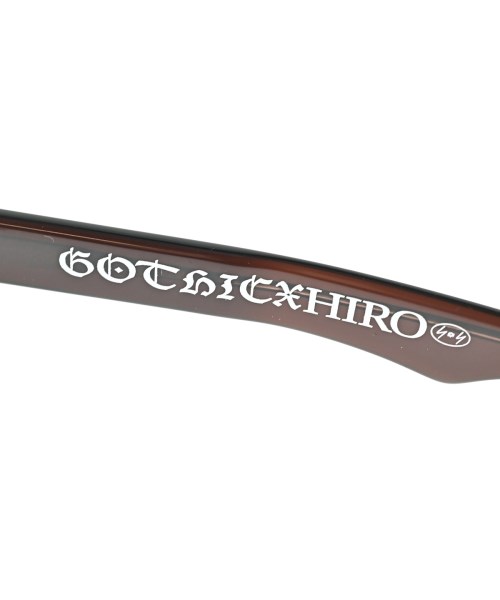 GOTHIC YOHJI YAMAMOTO（ゴシックヨウジヤマモト）サングラス 茶 サイズ:- メンズ/2200665030130