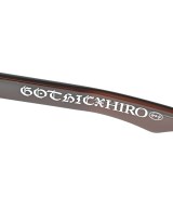 GOTHIC YOHJI YAMAMOTO（ゴシックヨウジヤマモト）サングラス 茶 サイズ:- メンズ/2200665030130
