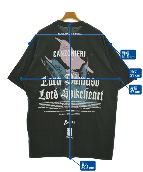 KUBORAUM（クボラム）Tシャツ・カットソー 黒 サイズ:L メンズ/2200681154117