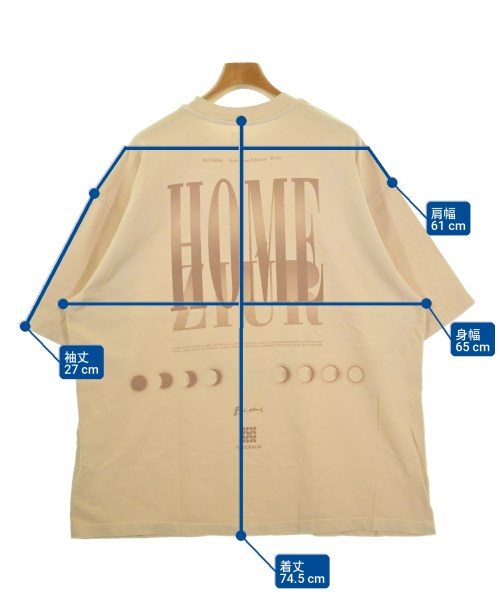 KUBORAUM（クボラム）Tシャツ・カットソー ベージュ サイズ:L メンズ/2200717987214
