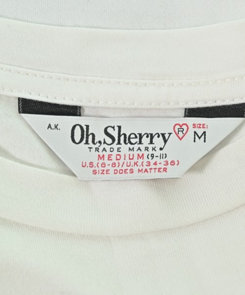 Oh,Sherry（オーシェリー）Tシャツ・カットソー 白 サイズ:M レディース/2200671669126