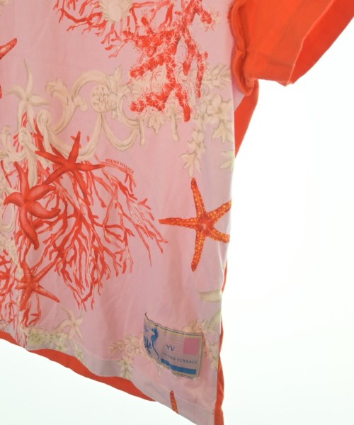 YOUNG VERSACE（ヤングヴェルサーチ）Tシャツ・カットソー オレンジ サイズ:M(120cm位) キッズ/2200613890069