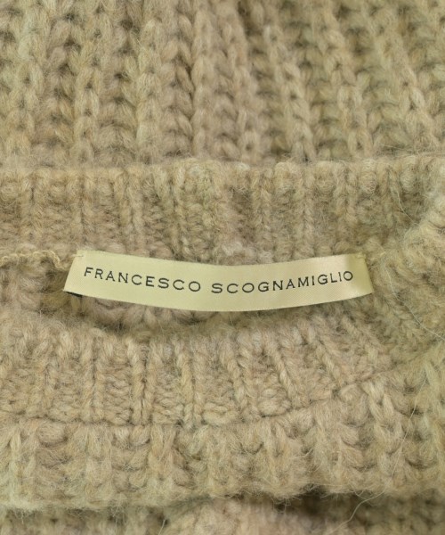 FRANCESCO SCOGNAMIGLIO（フランチェスコスコグナミグリオ）ニット・セーター ベージュ サイズ:40(M位) レディース/2200717655106