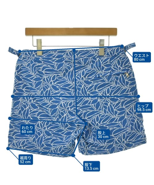 ORLEBAR BROWN（オールバー　ブラウン）ショートパンツ 青 サイズ:32(L位) メンズ/2200666880093