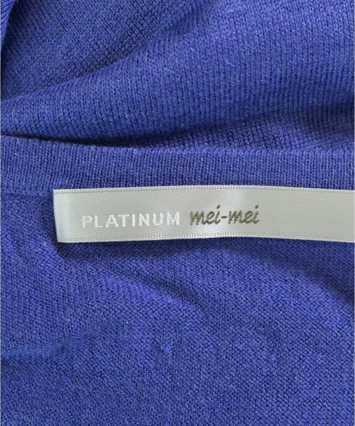 Platinum mei-mei（プラチナムメイメイ）ニット・セーター 紫 サイズ:F レディース/2200693061052