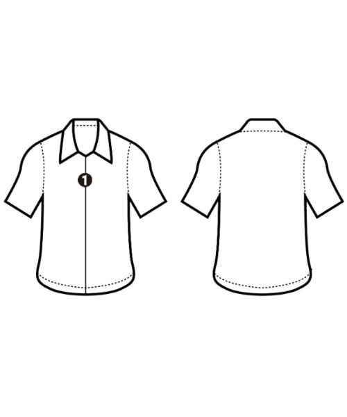 TOWN（タウン）カジュアルシャツ 黒 サイズ:S メンズ/2200643130203