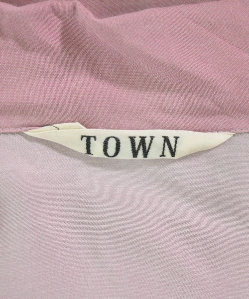 TOWN（タウン）カジュアルシャツ ピンク サイズ:M レディース/2200666500083
