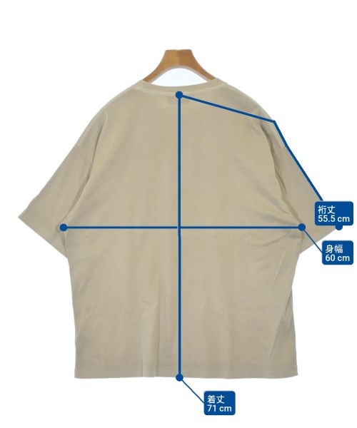 TOWN（タウン）Tシャツ・カットソー ベージュ サイズ:L メンズ/2200694710058