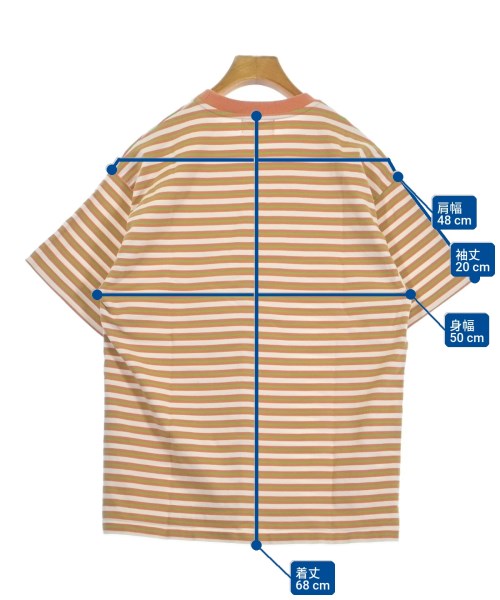 TOWN（タウン）Tシャツ・カットソー オレンジ サイズ:S メンズ/2200695845247