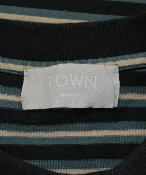 TOWN（タウン）Tシャツ・カットソー 黒 サイズ:S メンズ/2200695845254