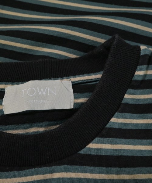 TOWN（タウン）Tシャツ・カットソー 黒 サイズ:S メンズ/2200695845254