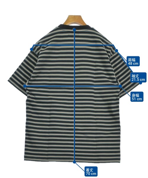 TOWN（タウン）Tシャツ・カットソー 黒 サイズ:S メンズ/2200695845254